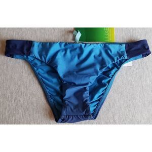 LUXE BY LISA VOGEL BLUE GRADIENT SWM BOTTOM NWT